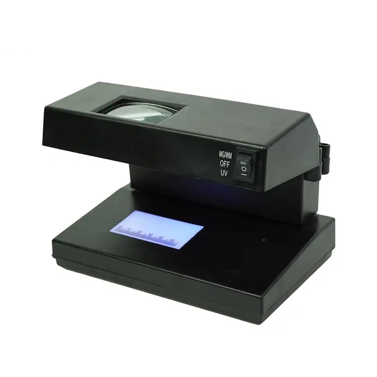 Image of swaggers Mini UV Fake Note Detector /Duplicate Money Detector Machine with Blue and White Light- Compact