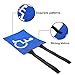 Handicap Flag Holder for Golf Cart - Easy Installation, Disabled Golf Flag - 8