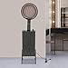 Hooded Hair Dryer on Wheels, 1200W Portable Standing Hair Dryer Bonnet with 3 Temperature Settings and Timer, Salon Hair Dryer Stand, Professional Salon Equipment for Beauty Home Hair Drying
