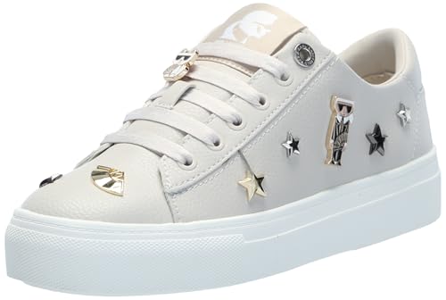 Image of Karl Lagerfeld Women's Cate Pins Lace Up Sneaker