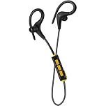 KitSound Race In Ear Wireless Bluetooth Headphone with Spare Replaceable Earbuds - Black