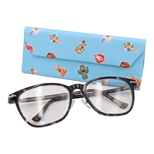 Image of Real Sic Glasses Case for Men and Women - Magnetic Folding Hard Shell Sunglass Holder - Inspired by Activities /Hobbies
