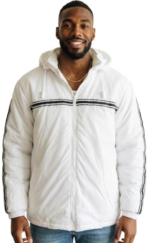 Image of ToBeInStyle Men's Zip Up Long Sleeve High Collar Polar Fleece Jacket