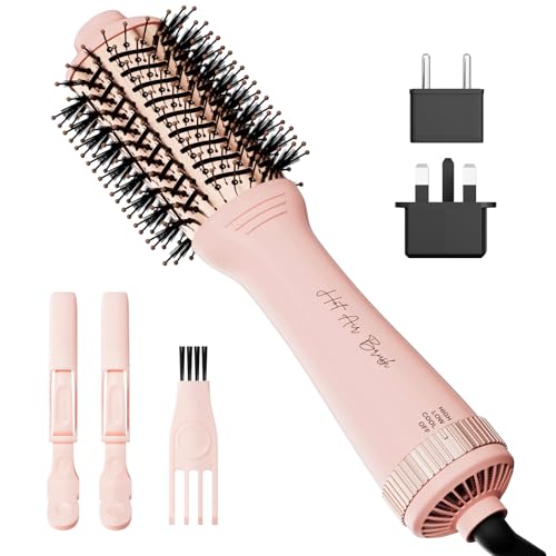 Image of 1200W Big Size Hair Dryer Brush, 60mm Dual Volatge Hair Dryer Brush