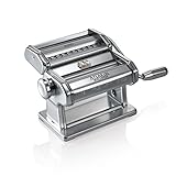 EXALTACIÓN DEL SABOR - Los rodillos de aluminio anodizado presentan una superficie imperceptiblemente rugosa. La pasta quedará porosa y se mezclará más fácilmente con los condimentos utilizados.