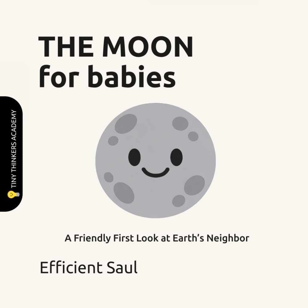 The Moon for Babies (Tiny Thinkers Academy): A Friendly First Look at Earth’s Neighbor (Tiny Thinkers Academy - STEM for Babies)