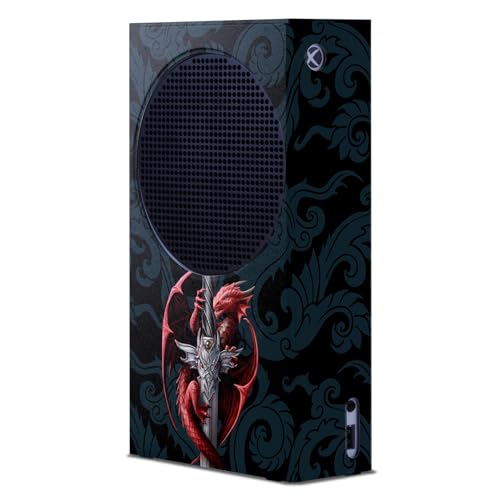 Skin Xbox Series S Dragon Poignard Décoration Salon Gaming Anne Stokes