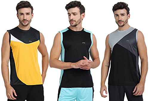 Image of FTX Men's Solid Regular Fit T-Shirt