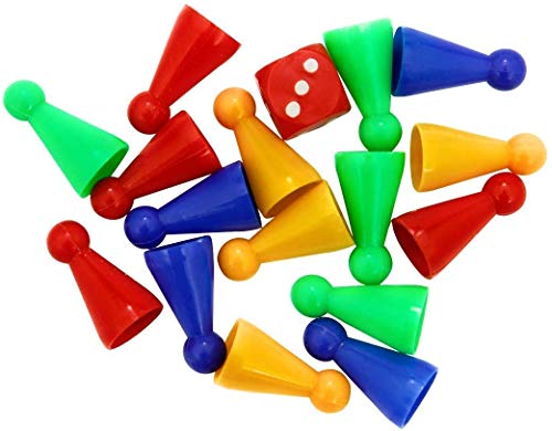 DSPKA Ludo Game Set with Dice for Kids Cardboard 2 in 1 Ludo and Snakes & Ladder Board Games Cartoon Print for Friends Family Kids (Random Clicks Multicolor Prints)