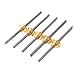 OSSIL Ball Screw Nuts Metal T10 Screw Length 470mm Lead 8mm 10mm Trapezoidal Spindle 1pcs with Copper Nut(Pitch 2mm Lead 8mm)