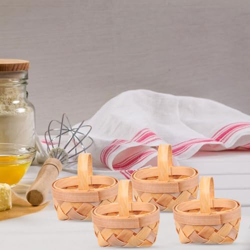 Mini panier tressé rangement petits objets déco table mariage