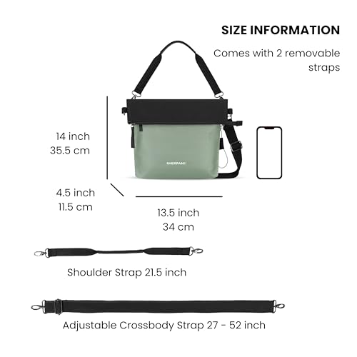 Image of Sherpani Vale, Anti Theft Versatile Crossbody Bag, Fashion Tote Bag, Travel Shoulder Bag, Designer Handbag for Women