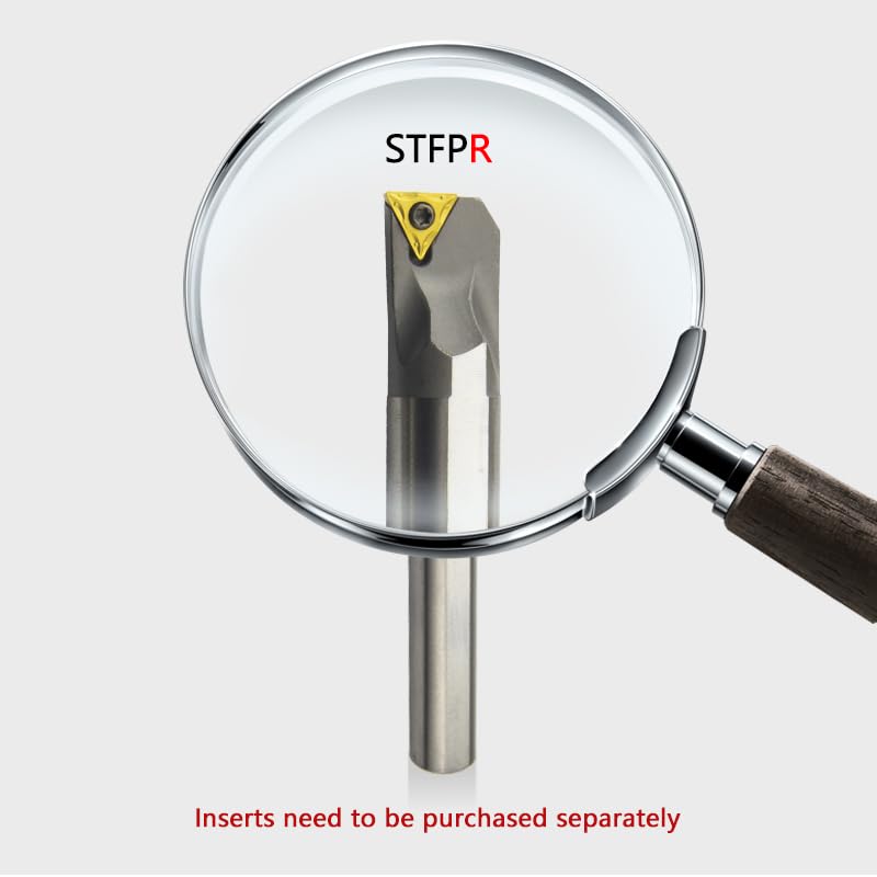 1pc HSS High Speed Steel Turning Tool -STFPR H10K-STFPR H12M-STFPR H14N-STFPR H16Q-STFPR Bar Turning Holder Cutter Bar CNC Lathe(H10K-STFPR11)