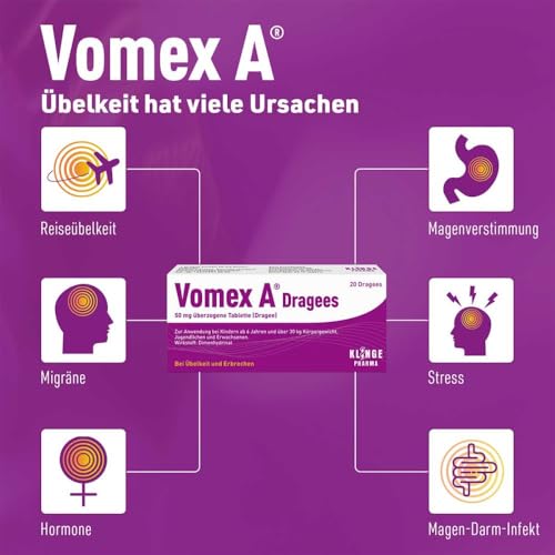 Vomex A Dragees, 20 St.