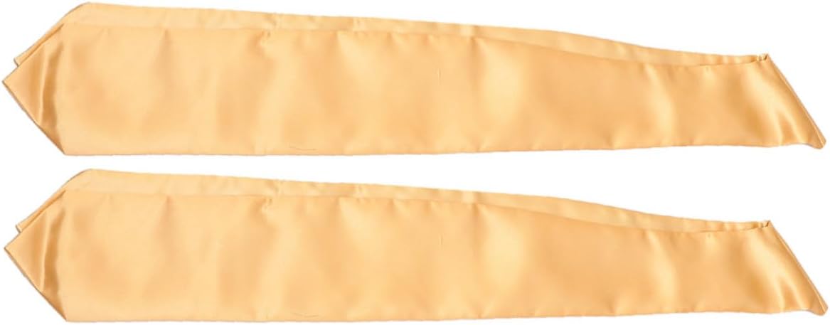 DOITOOL 2pcs Graduation Party Sash for Bachelors Golden Cloth Shoulder Ribbon for Graduation Ceremony Comfortable and Reusable Photo Props Accessory