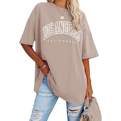 SHEKINI Women's Vintage Casual T-Shirt Cover