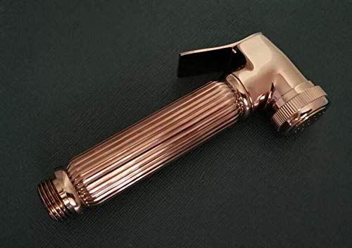 Rose Gold Brass Bidet Sprayer Hand held Toilet Bidet Spray Set Copper Bathroom Toilet Shower Head Jet Set,only Bidet - Image 2