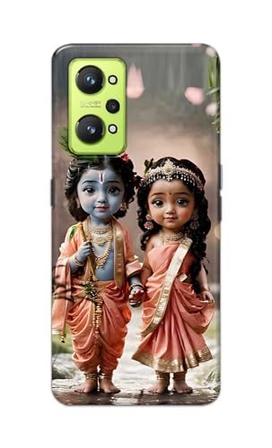 Image of Printed Hard Back Cover for Realme GT 2 Back Cover (Radha Krishna Love -J2) -190724(EA)