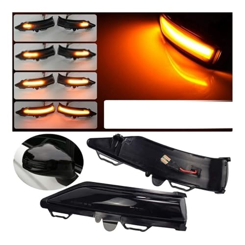 Clignotants dynamiques à LED défilantes pour rétroviseur Fiesta MK8