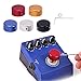 ZUXOCY Guitar Effect Pedal Guitar Foot Cap Effect Pedal Pad Cover Aluminum Alloy Foot Toppers Knobs Tool Parts Kits