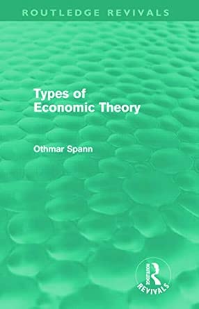 Types of Economic Theory book cover
