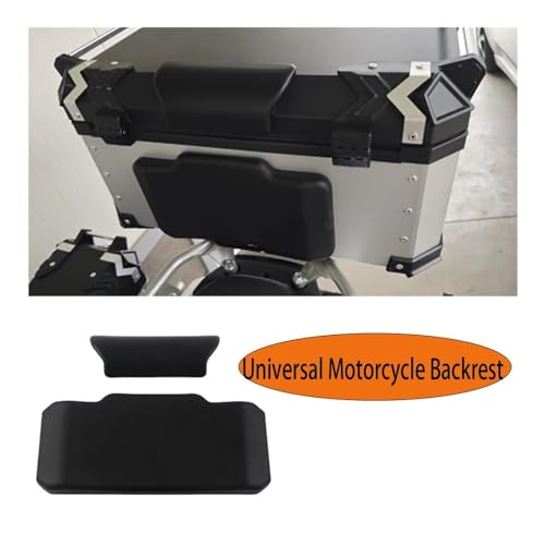 Coussin dossier passager moto universel antichoc pour top case et boîte arrière