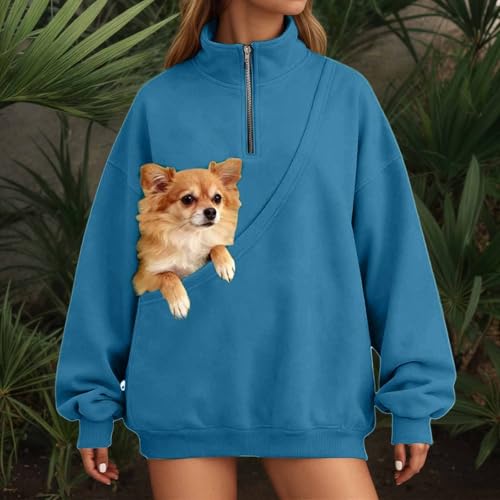 Sudadera sin capucha de forro polar suave con soga ajustable 7