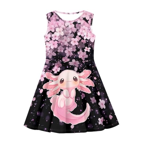 Vestido casual para niñas talla 3-16 miniatura 4