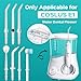 COSLUS Water Dental Flosser Replacement Heads: Only Compatible Water Dental Flosser E1, Oral Irrigator Refill Heads Jet Tips 7 Pieces