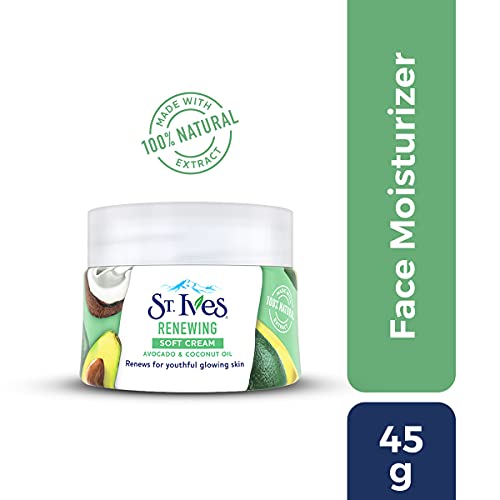 Image of St.Ives Renewing Collagen & Elastin Body Lotion (400ml) & Renewing Soft Cream (45g), 100% Natural Extracts, Skincare Combo Pack for Gifting Women, Skin Rejuvenating Face Cream & Body Lotion (Set of 2)