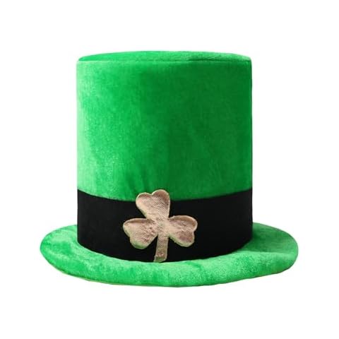 COSLAND Boys' St.Patrick's Day Hat For Kids, Green, Kid Cover