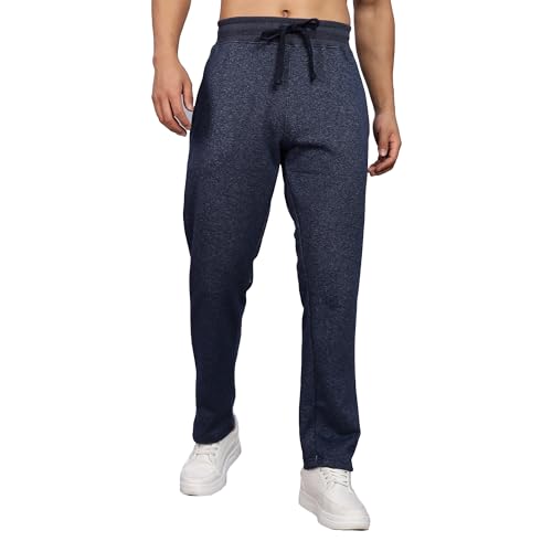 Image of fanideaz Mens Cotton Track Pants for Men Summer Night Lower Gym Trousers Travel Wear Full Length Bottoms Casual Sportswear Relaxed Fit Comfortwear Loungewear Pants