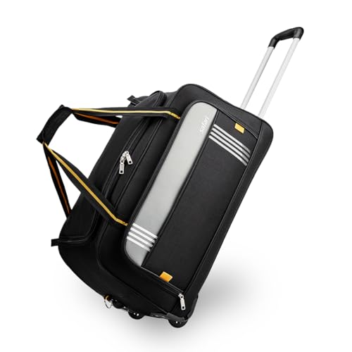 Image of Safari Imperia Trolley 3 Years Warranty Duffle Bag (66 Cm, Black)