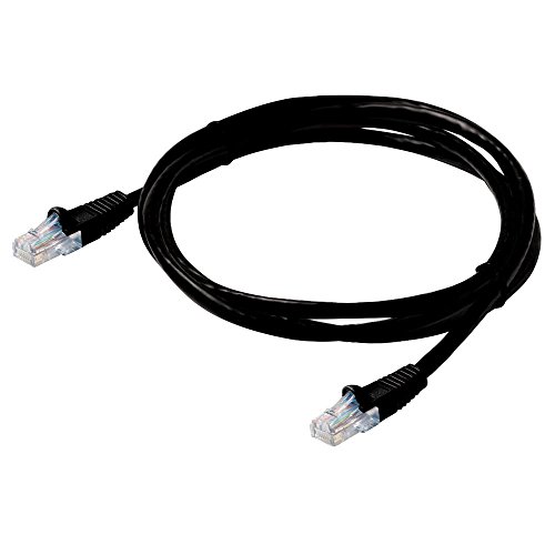 Steren 10-Feet Molded Cat5E UTP Patch Cable (308-610BK)