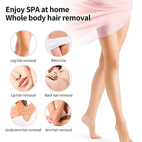 Miniatura 3 de Iborria IPL - Depilación láser permanente sin dolor para mujeres y hombres, actualización a 999,999 destellos para piernas faciales, brazos, axilas,