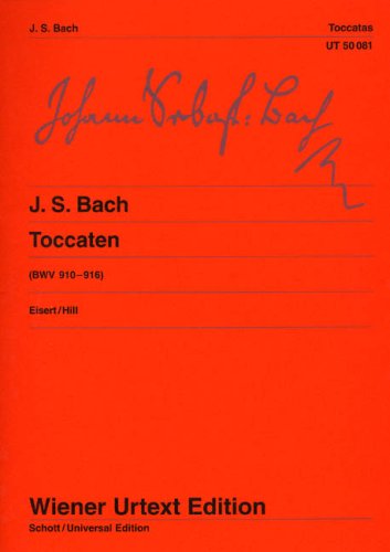 TOCCATEN (BWV 910-916) PIANO      Sheet music – January 1, 2000