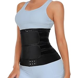 TELALEO Neoprene Waist Trainer for Women Slimming Body Shaper Waist Trimmer Cincher Sweat Belt