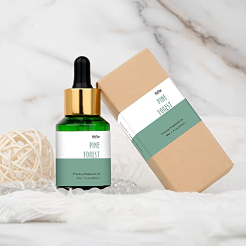 Image of Pine Forest Fragrance Oil, MitFlor Single Scented Oil, 30ml Large Size Premium Fragrance Oil for Soap & Candle Making, Aromatherapy Essential Oil for Diffuser, Fresh Woody Scent for Home Fragrance