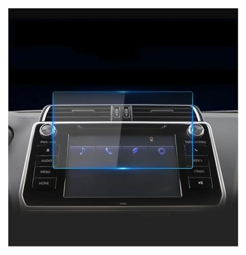 Verre trempé Toyota Prado 150 : évitez les rayures sur l'écran 7" GPS
