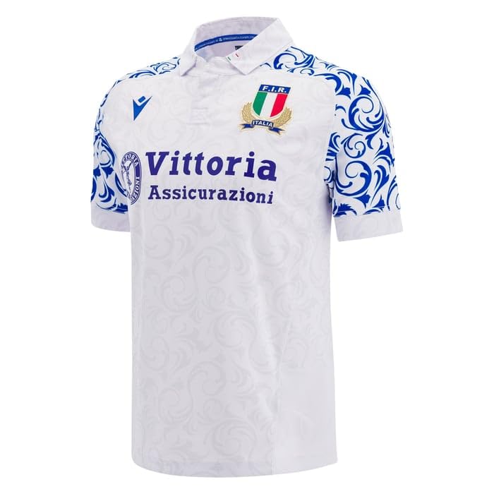 Maillot Réplique de FIR Away SS adulte blanc aux finitions soignées