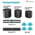 Hanteln set 20KG,3 in 1 Gewichte verstellbare hanteln set, hanteln frauen männer set, Langlebiges Krafttrainingsset für zu Hause, Robust und flexibel, Geeignet für Jungen und Mädchen – Bild 2