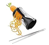 Juego de cortador en espiral Spirelli + pinzas de cocina SOCO