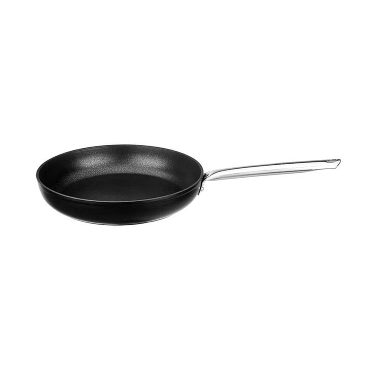 Leggno Master Titanium 24Cm Tava, Çelik Sap Siyah