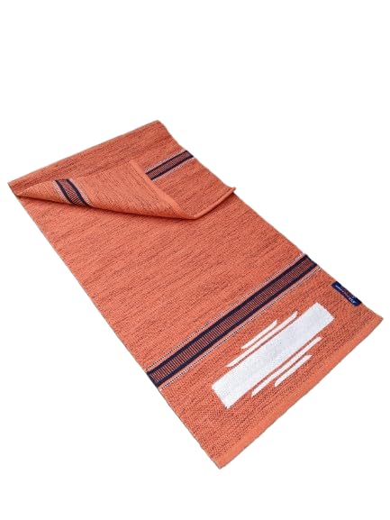 ASE YOGA INDIA 100% COTTON ORGANIC ANTI SKID Y0GA MAT, SUPREME HEAVY QUALITY, SPECIAL SIZE- 70X190 Cm (HANDLOOM PRODUCT - ORGANIC & ECO FRIENDLY)