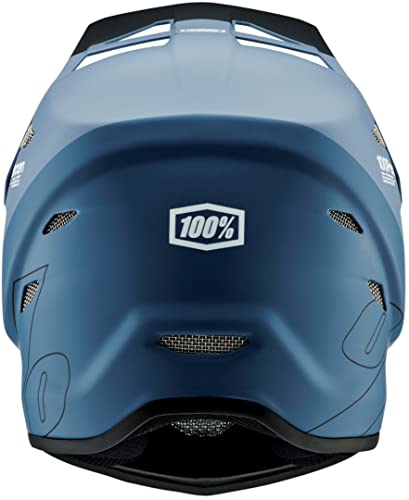 100% CASCOS Status Helmet Drop/Steel Blue-M, Casco...