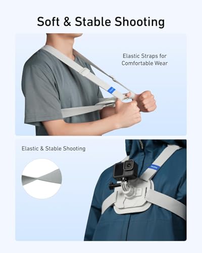 TELESIN Magnetic Chest Mount