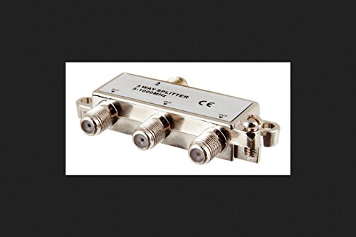 Monster Cable 3 Way Coax Splitter Carded