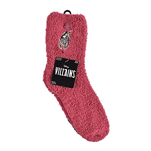 Image of Disney Womens 2-pack Crew Socks, Magenta, 9 11 US