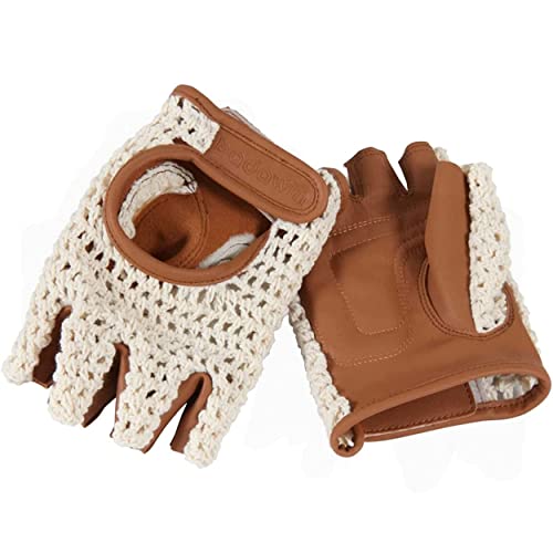 Gants Vélo Badawin Respirants. Adultes (Homme, Femme), Unisexe, Sports Plein air. Confort. Adhérence optimale au Guidon. Rembourrage Paumes Protection Efficace des Mains. Mitaine Design. Ajustement Cover