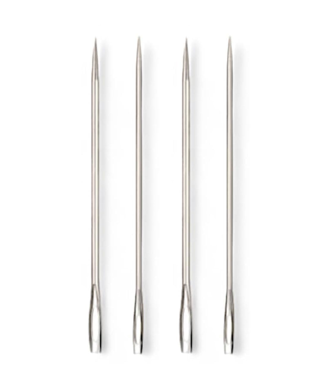 Large Eye Blunt Tapestry Needles Set with Needle Threader, Stainless Steel Yarn Sewing Needles for Knitting, Crochet, Embroidery & Weaving (2, 5 INCH)-image-11